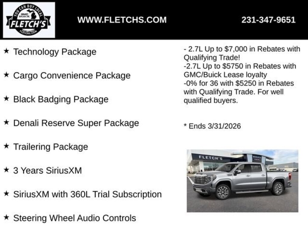 New 2026 GMC Sierra 1500 Denali Truck