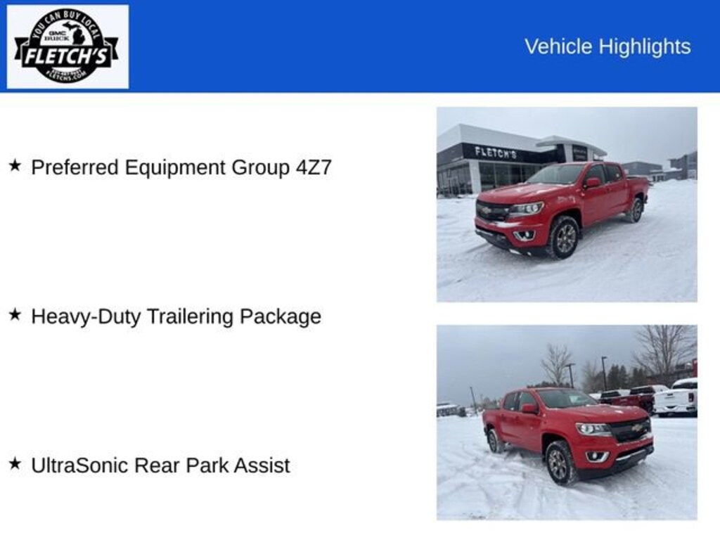 Used 2019 Chevrolet Colorado 4WD Z71 Truck