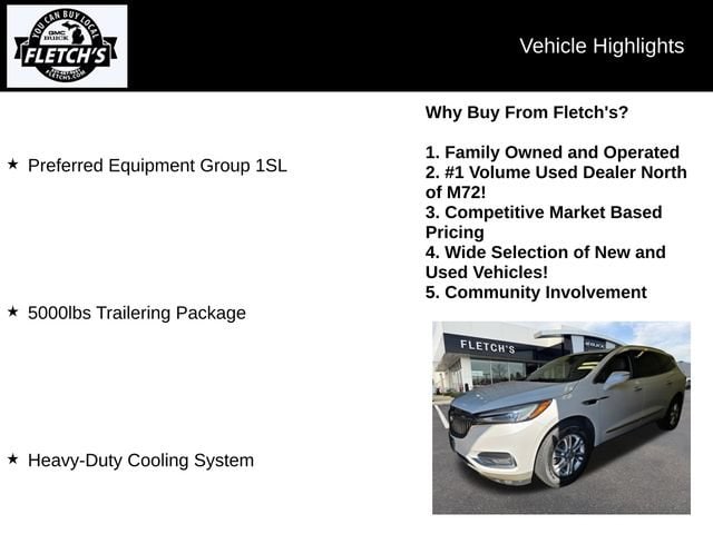 Used 2018 Buick Enclave Essence with VIN 5GAEVAKW0JJ243917 for sale in Petoskey, MI