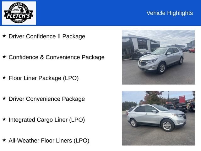 Used 2021 Chevrolet Equinox LT with VIN 3GNAXUEVXMS142566 for sale in Petoskey, MI