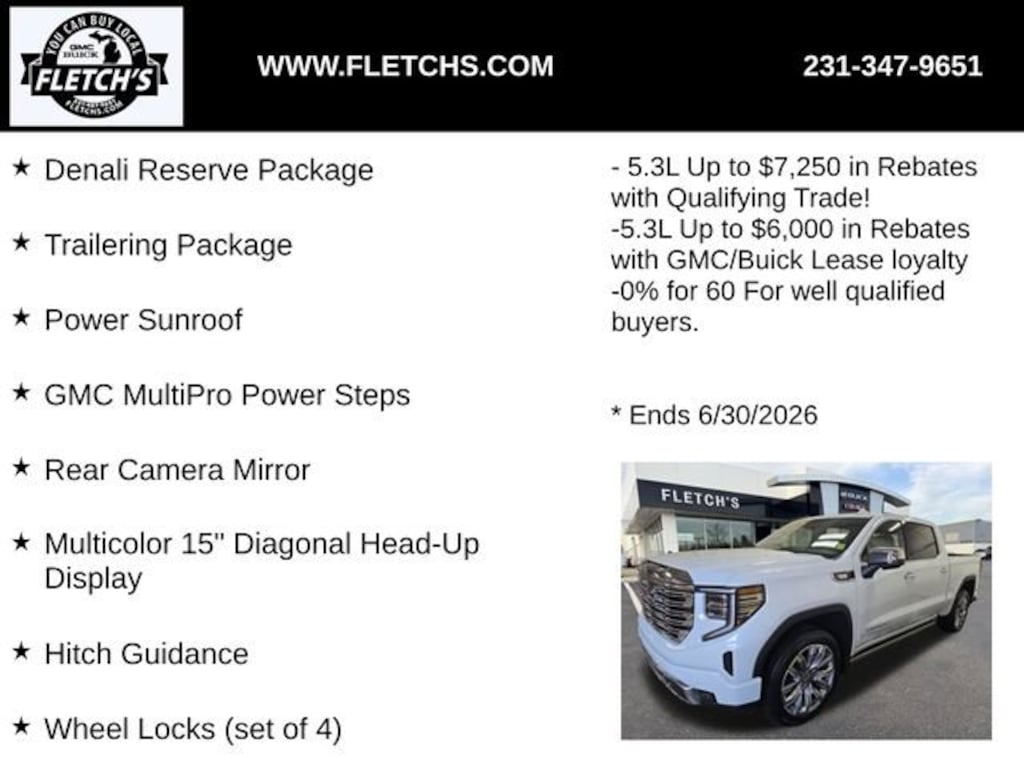New 2026 GMC Sierra 1500 Denali Truck