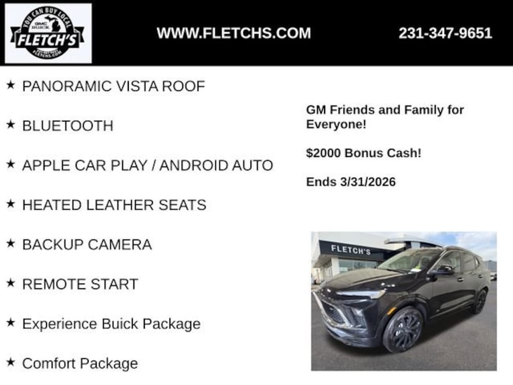 New 2026 Buick Encore GX Sport Touring SUV