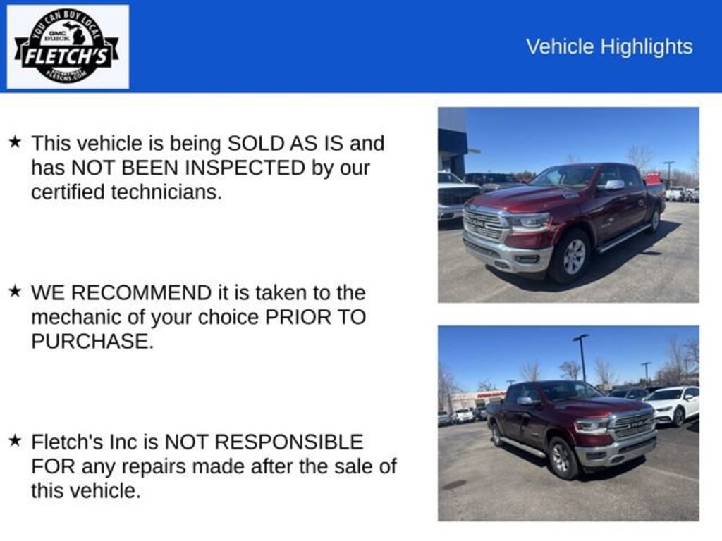 Used 2019 Ram 1500 Laramie