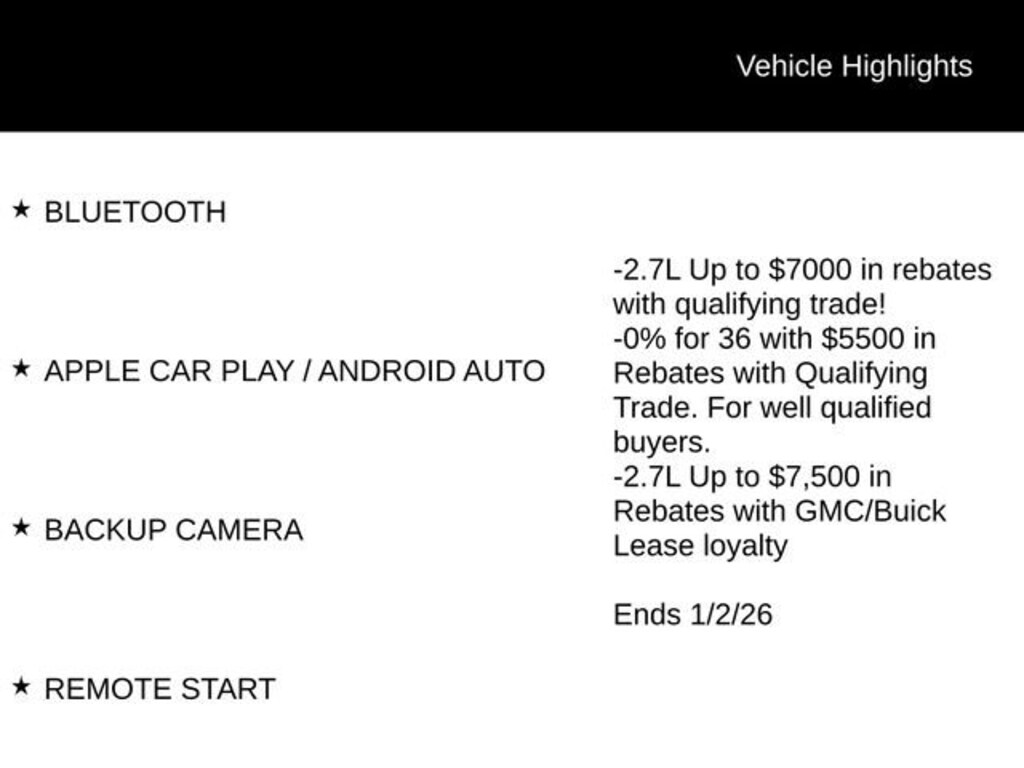 Used 2026 GMC Sierra 1500 Elevation Truck