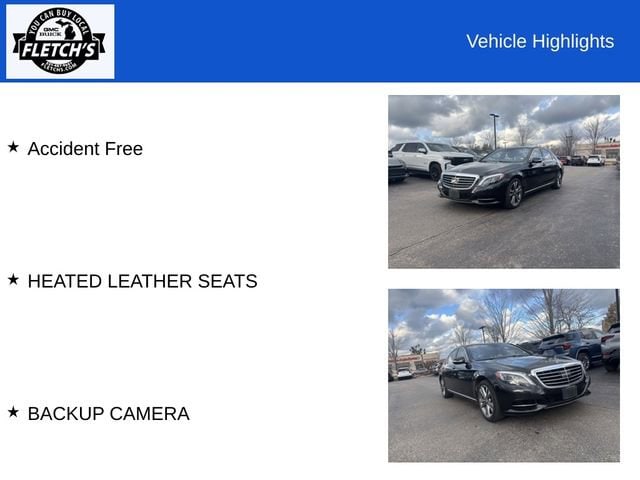 2015 Mercedes Benz S 550 photo 2