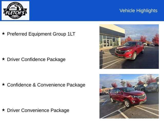 Used 2018 Chevrolet Equinox LT with VIN 2GNAXSEV1J6304552 for sale in Petoskey, MI