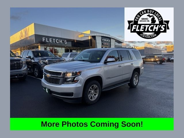 Used 2018 Chevrolet Tahoe LT with VIN 1GNSKBKC3JR393518 for sale in Petoskey, MI