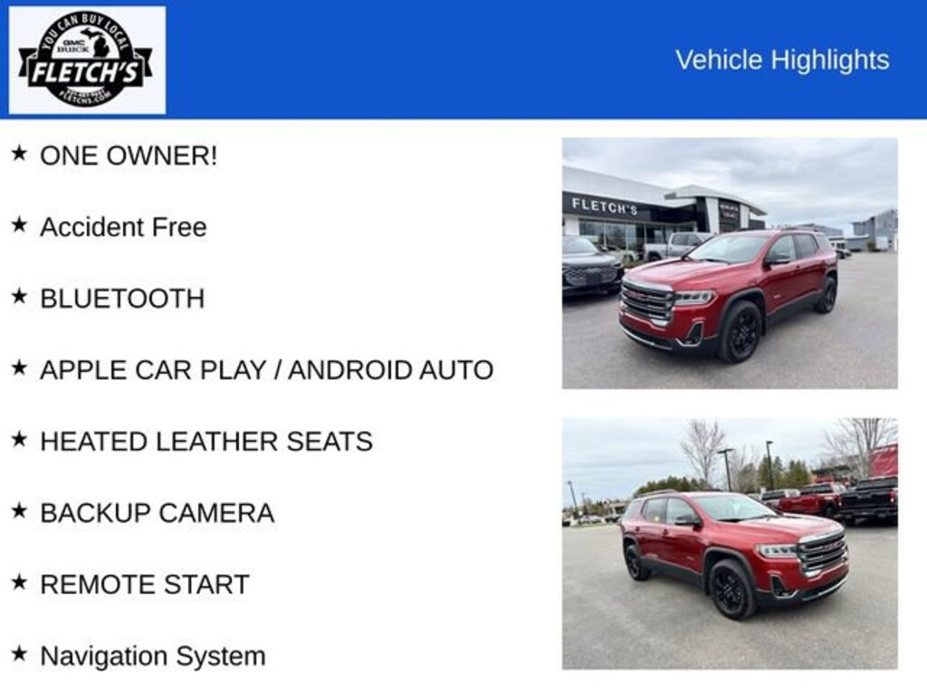Used 2023 GMC Acadia AT4 SUV