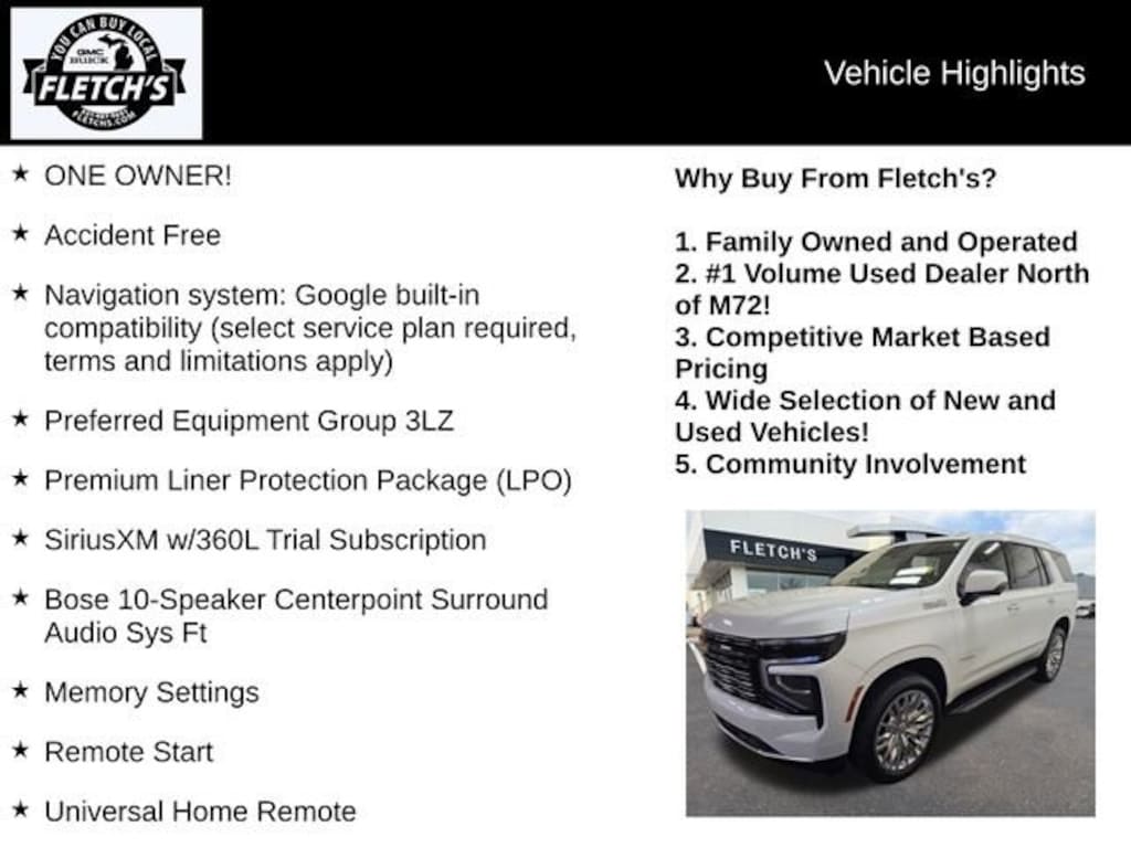 Certified 2025 Chevrolet Tahoe High Country SUV