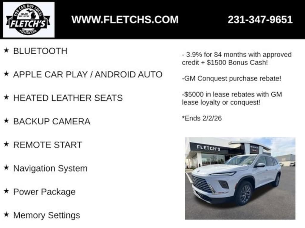 New 2026 Buick Enclave Preferred SUV