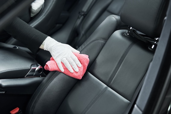 steam cleaning leather car seats