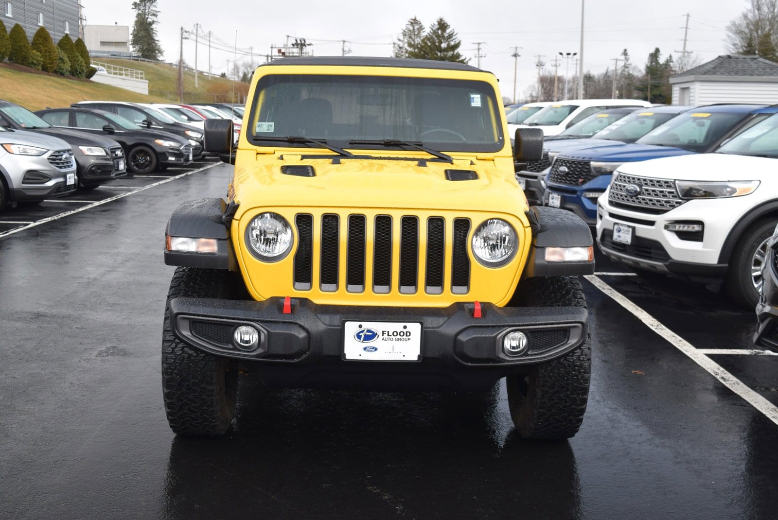 Used 2021 Jeep Wrangler Rubicon with VIN 1C4HJXCN1MW775801 for sale in Narragansett, RI