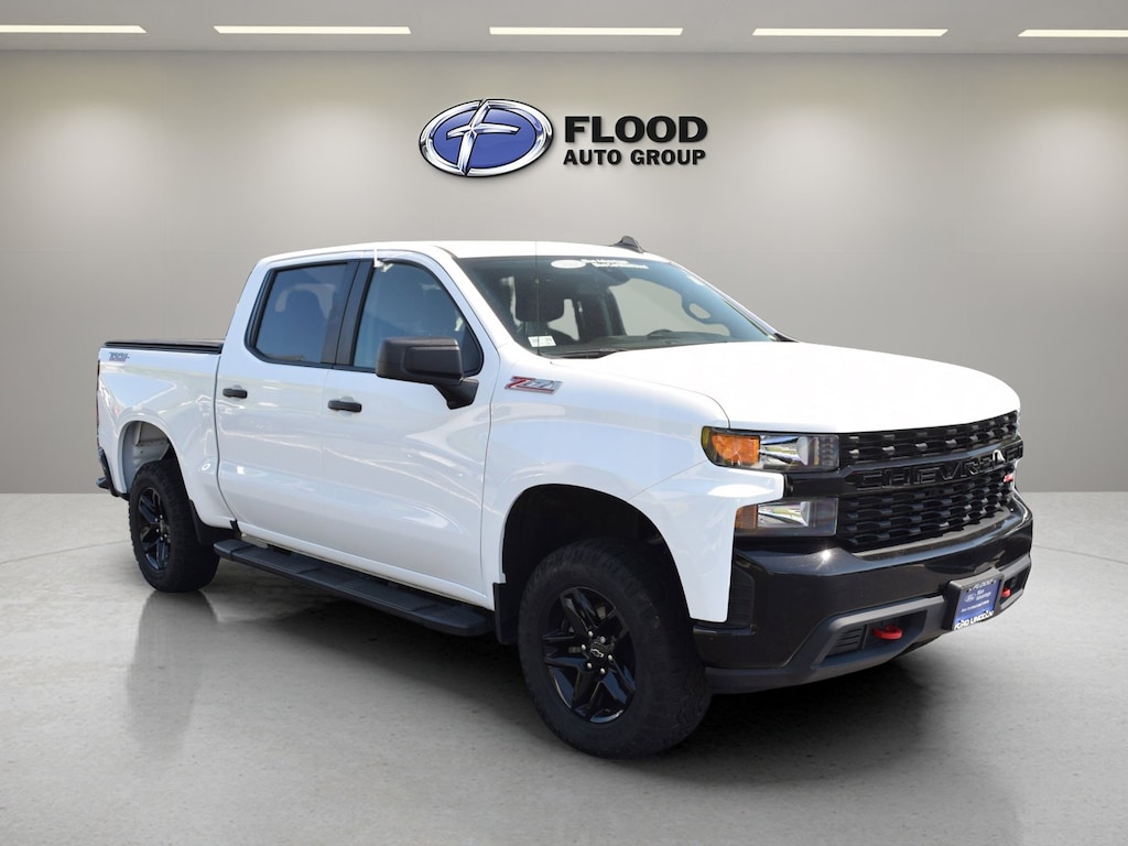 Used 2021 Chevrolet Silverado 1500 Custom Trail Boss Crew Cab Short Bed Truck