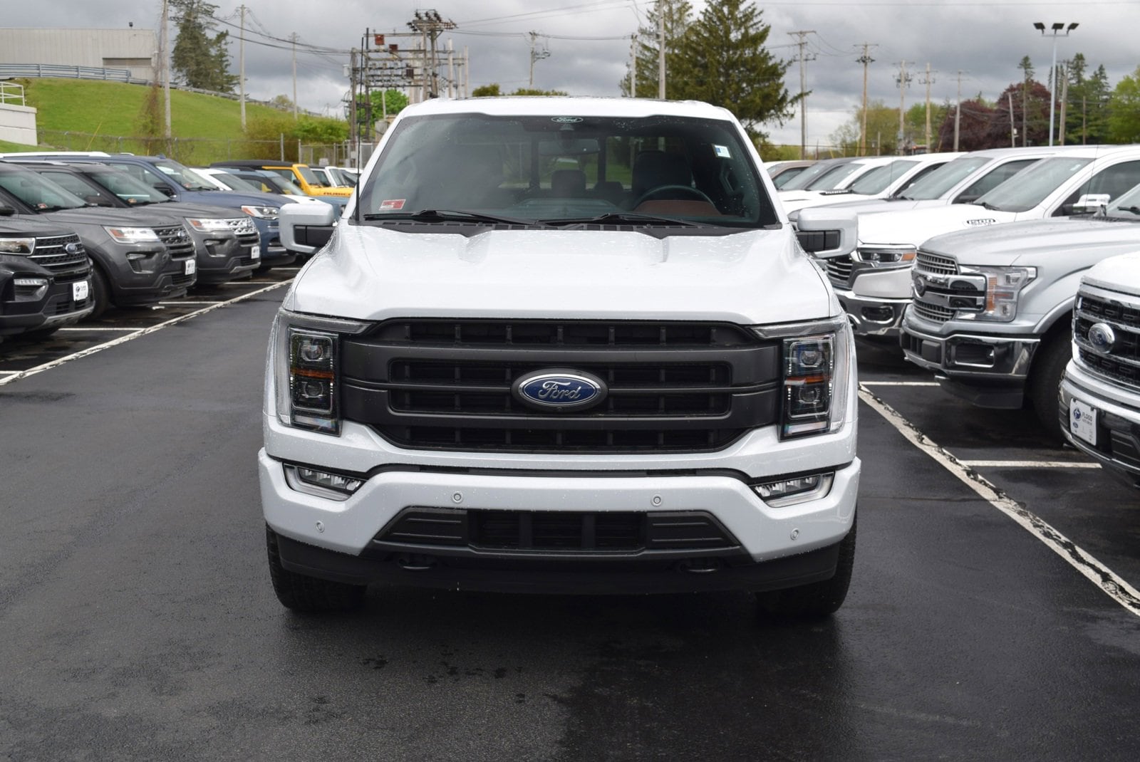 Used 2022 Ford F-150 Lariat with VIN 1FTFW1E86NKD00232 for sale in Narragansett, RI