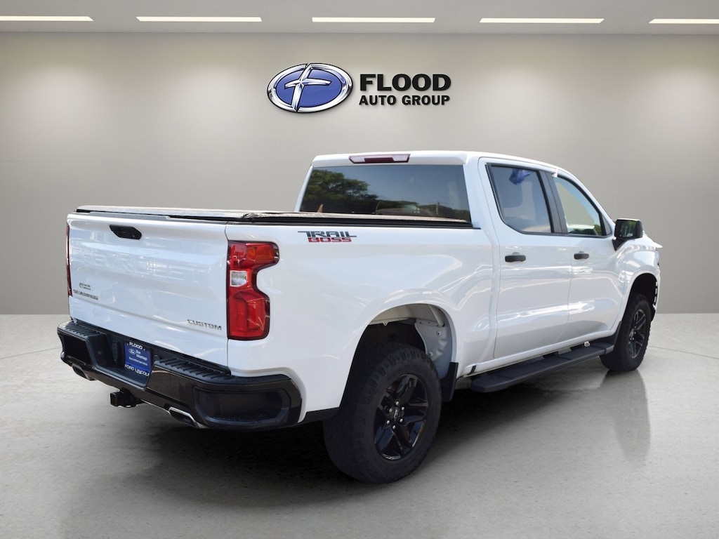 Used 2021 Chevrolet Silverado 1500 Custom Trail Boss Crew Cab Short Bed Truck