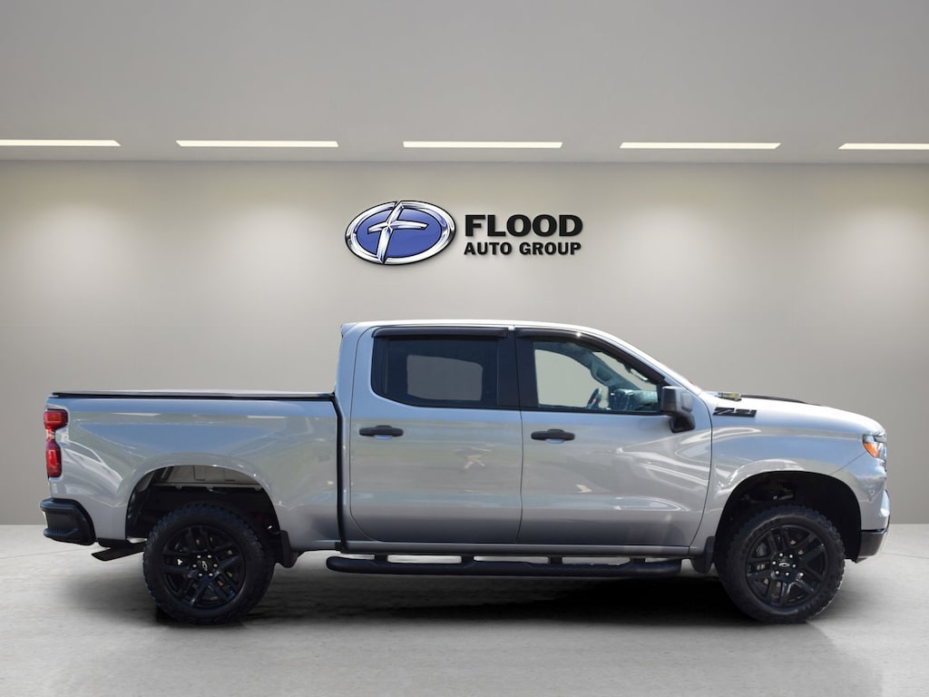 Used 2024 Chevrolet Silverado 1500 Custom Trail Boss Crew Cab Short Bed Truck