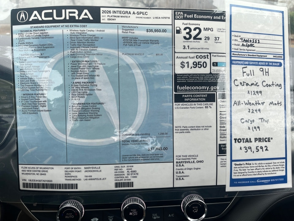 2026 Acura Integra A-Spec - Photo 33