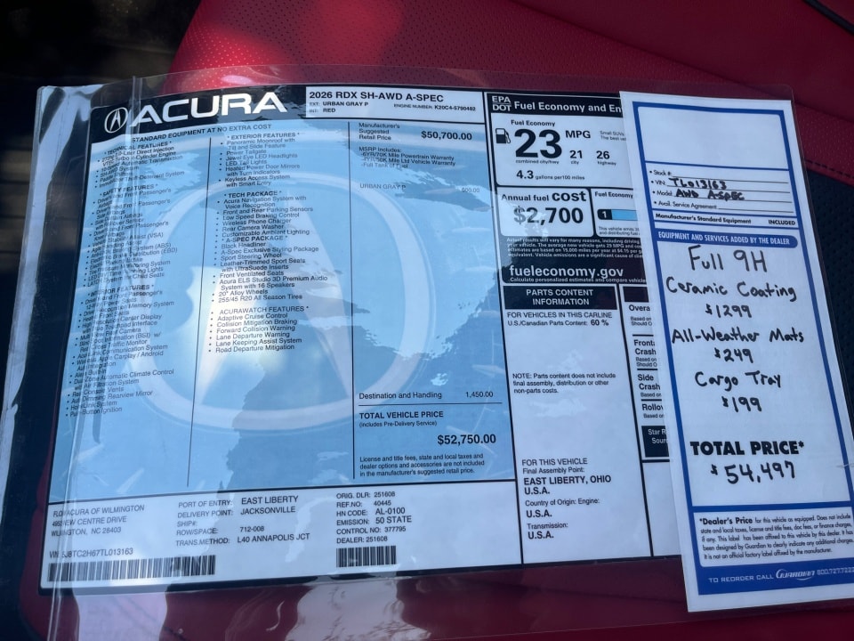 2026 Acura RDX A-Spec Package - Photo 33