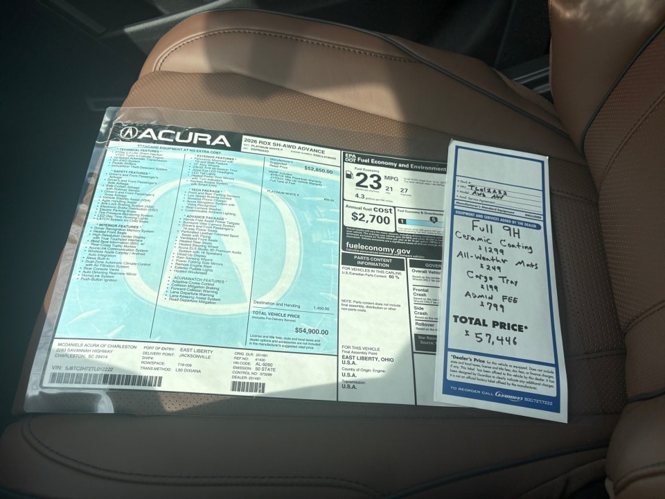 2026 Acura RDX Advance Package - Photo 33