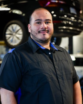 Staff member Christian Flores from 074e3cc8bb65