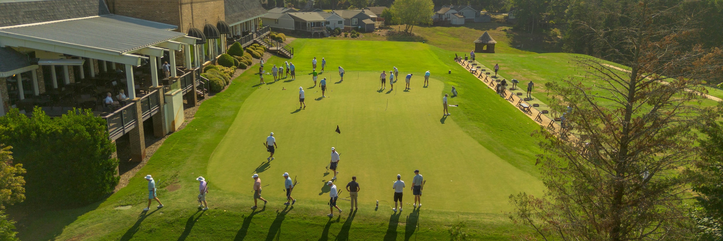 Bermuda Run County Club in Bermuda Run, North Carolina. The setting for the 34th annual Audi Quattro Cup gold tournament