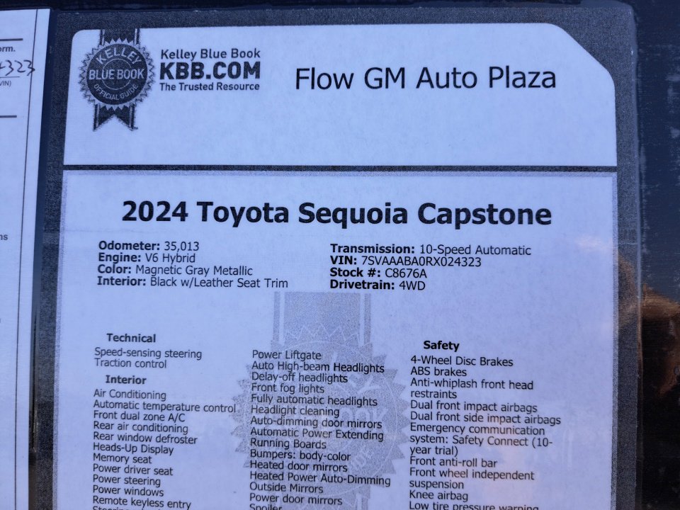 2024 Toyota Sequoia Capstone - Photo 39