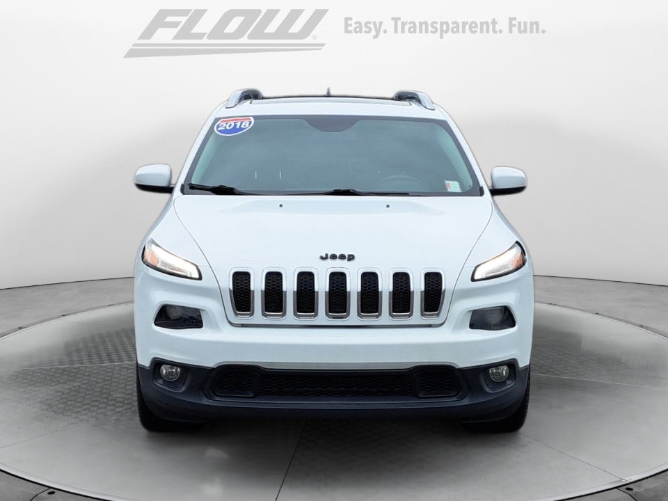 Used 2018 Jeep Cherokee Latitude Plus with VIN 1C4PJLLX9JD503669 for sale in Winston Salem, NC