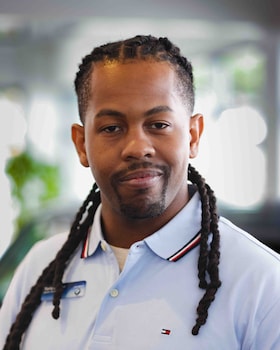 Staff member Tariq Burton from ID_aecba9