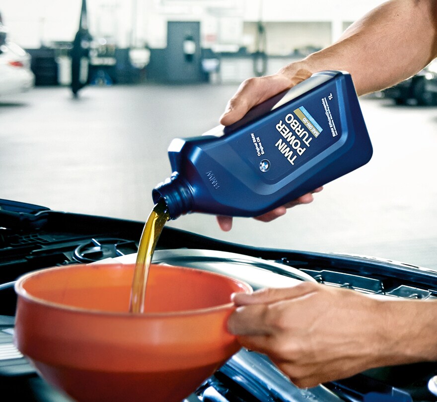 Bmw oil service
