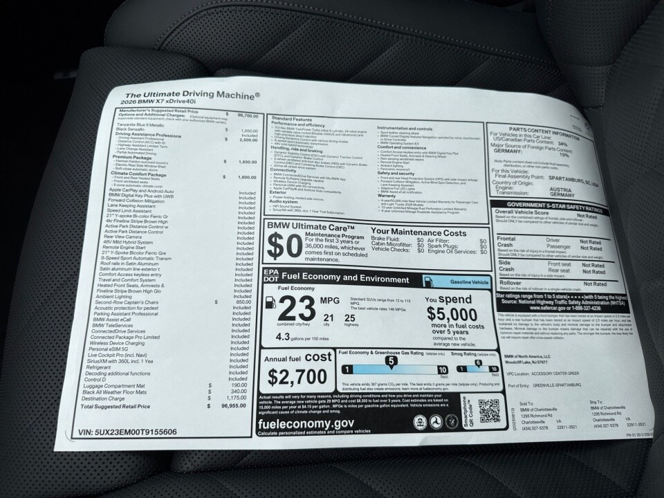 2026 BMW X7 40i - Photo 33