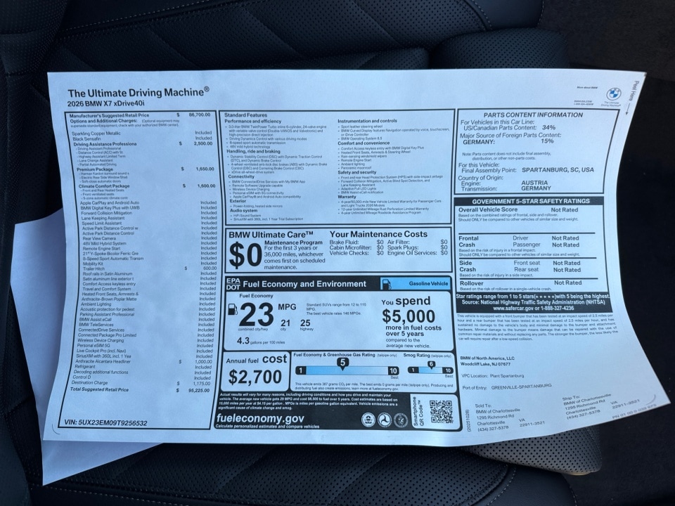 2026 BMW X7 40i - Photo 32