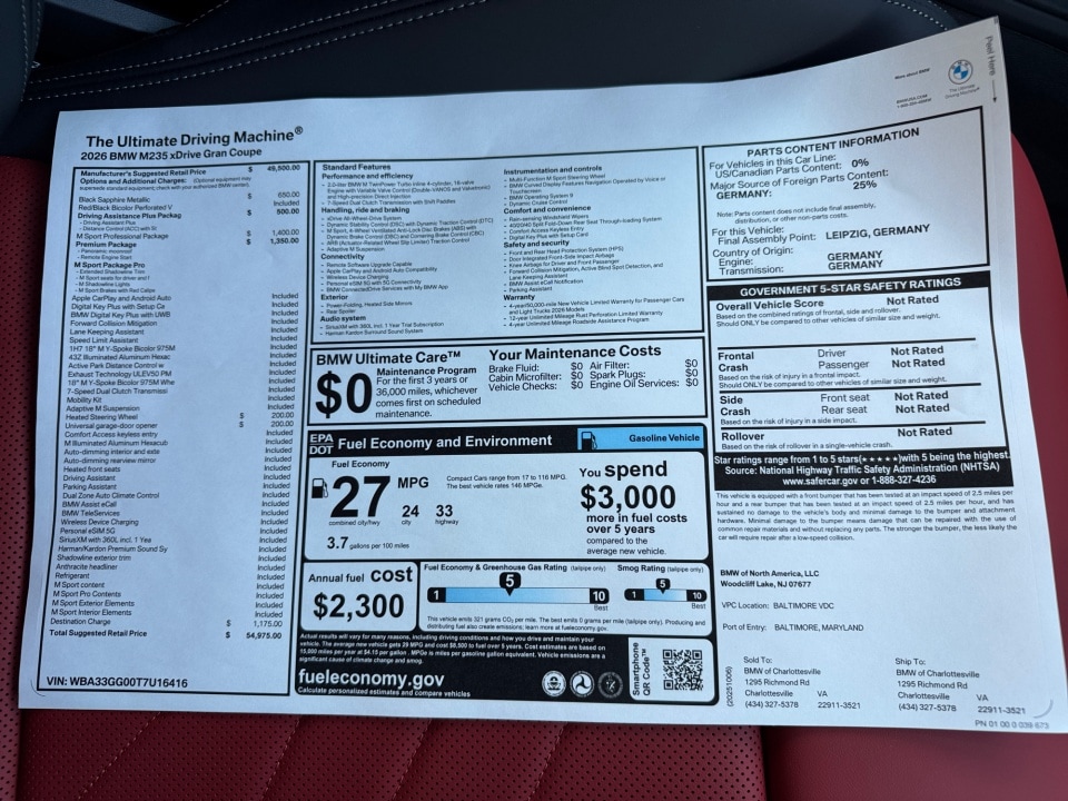 2026 BMW 2 Series M235 - Photo 33