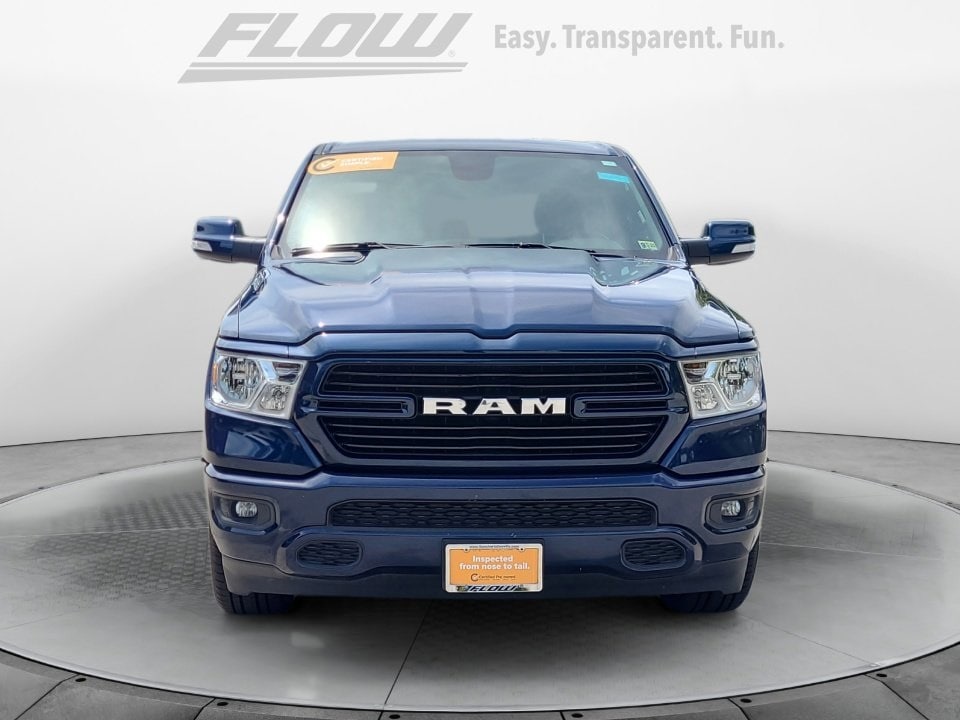 Certified 2020 RAM Ram 1500 Pickup Big Horn/Lone Star with VIN 1C6RREFT6LN185665 for sale in Winston-salem, NC