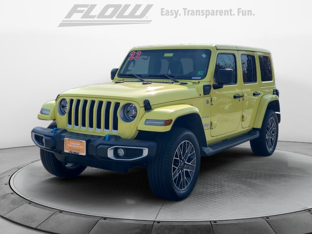 Used 2023 Jeep Wrangler 4xe Sahara 4x4 SUV