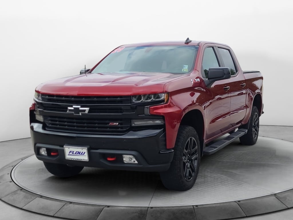Used 2021 Chevrolet Silverado 1500 4WD Crew Cab Short Bed LT Trail Boss Truck