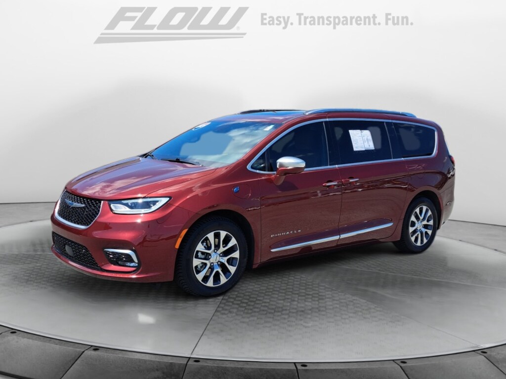 Used 2021 Chrysler Pacifica Hybrid Pinnacle Van Passenger Van