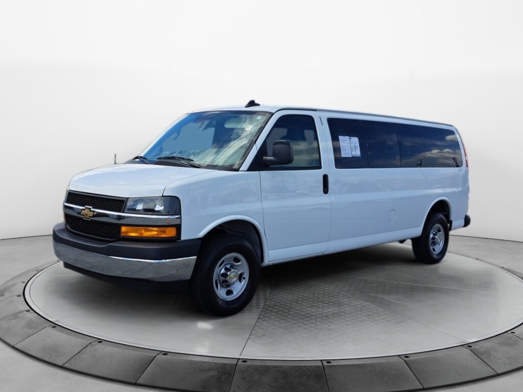 Used 2024 Chevrolet Express 3500 LT Van Extended Passenger Van