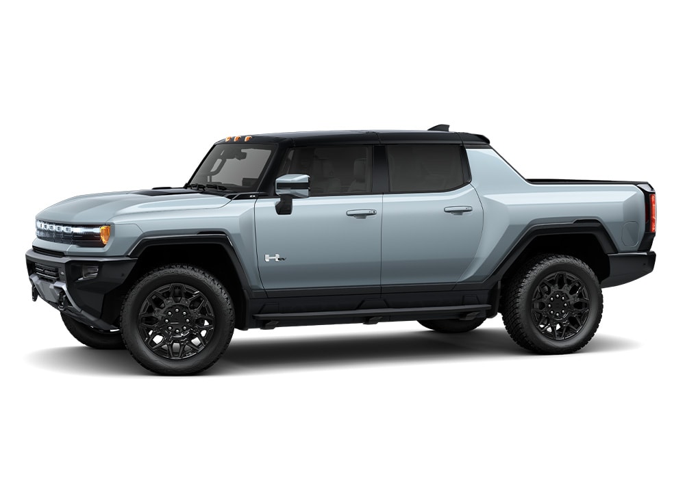 hummer-ev-pickup-truck-greensboro.jpg Driver's side view of a new GMC Hummer EV pickup truck for sale in Greensboro