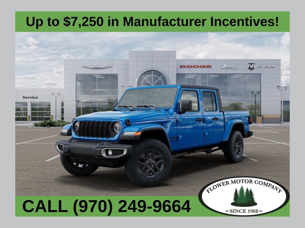 New 2025 Jeep Gladiator SPORT S 4X4 Pickup
