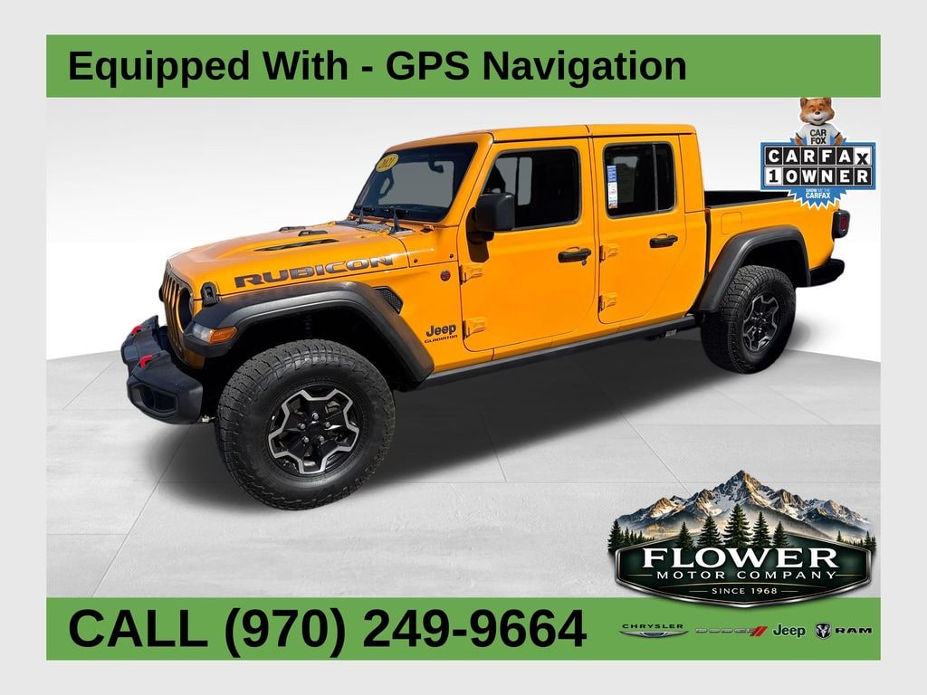 Used 2021 Jeep Gladiator Rubicon Truck Crew Cab