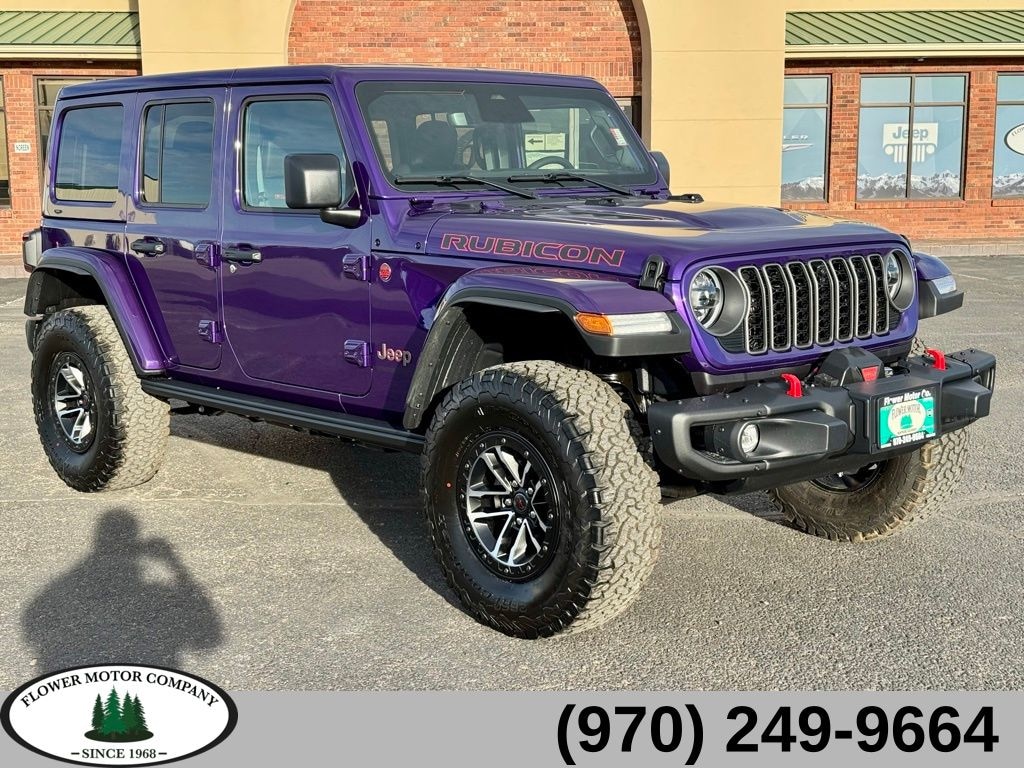 New 2026 Jeep Wrangler 4-DOOR RUBICON X Sport Utility