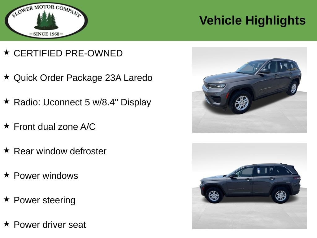 Used 2024 Jeep Grand Cherokee Laredo SUV