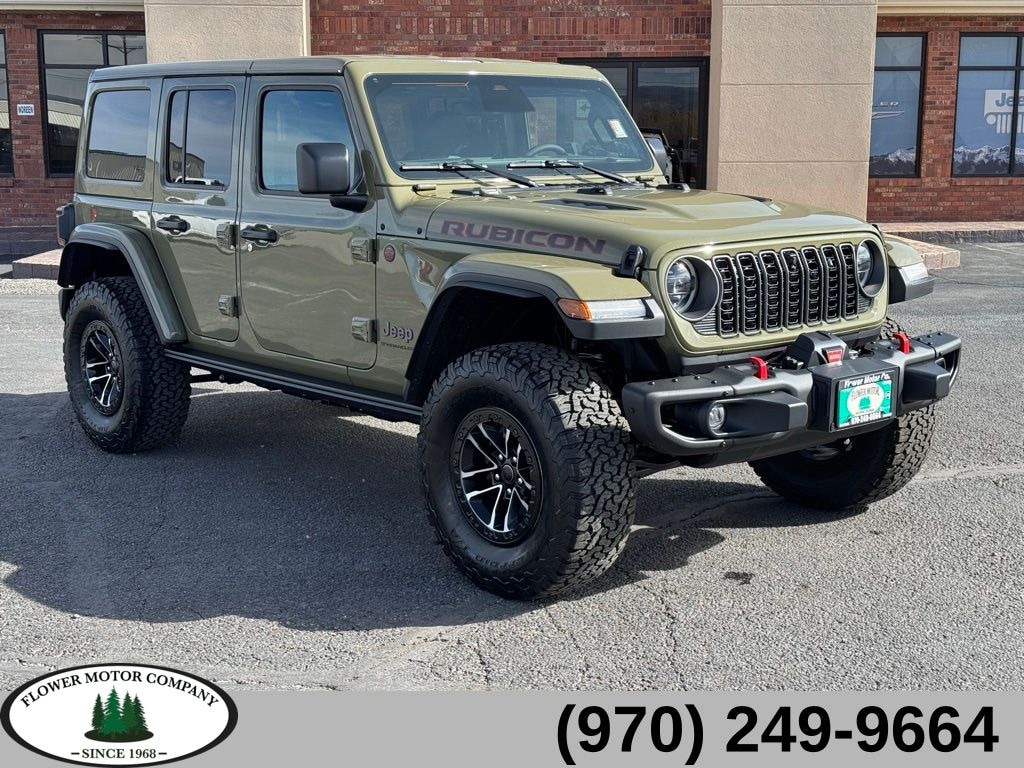 New 2026 Jeep Wrangler 4-DOOR RUBICON X Sport Utility