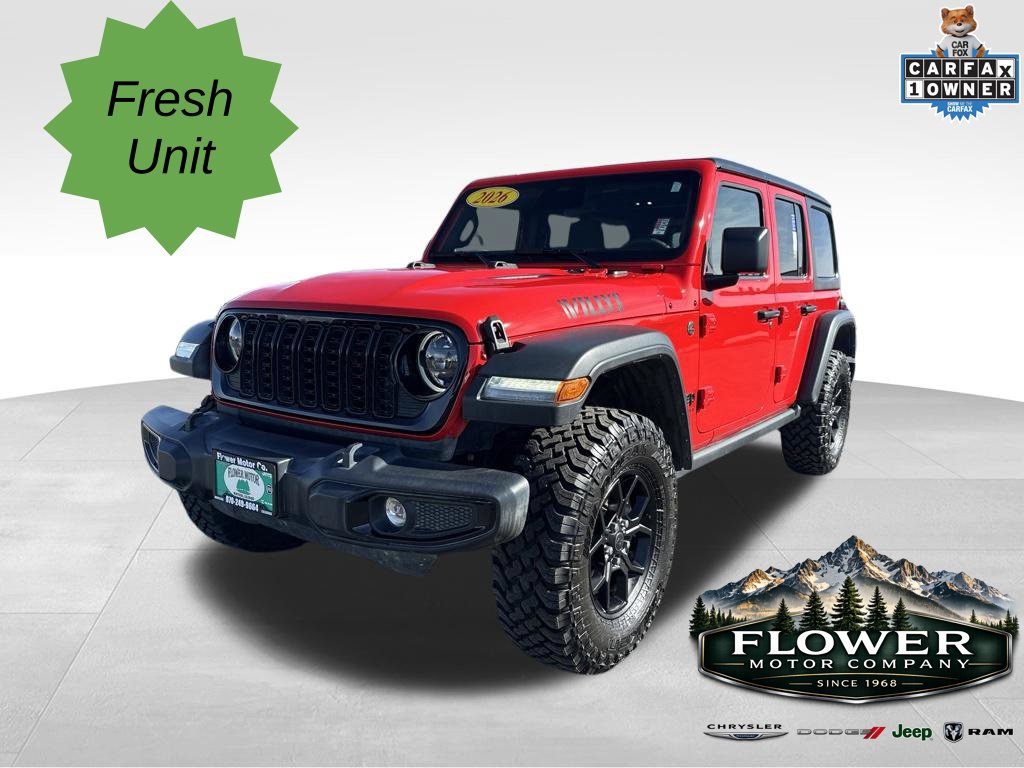 Used 2026 Jeep Wrangler Willys SUV