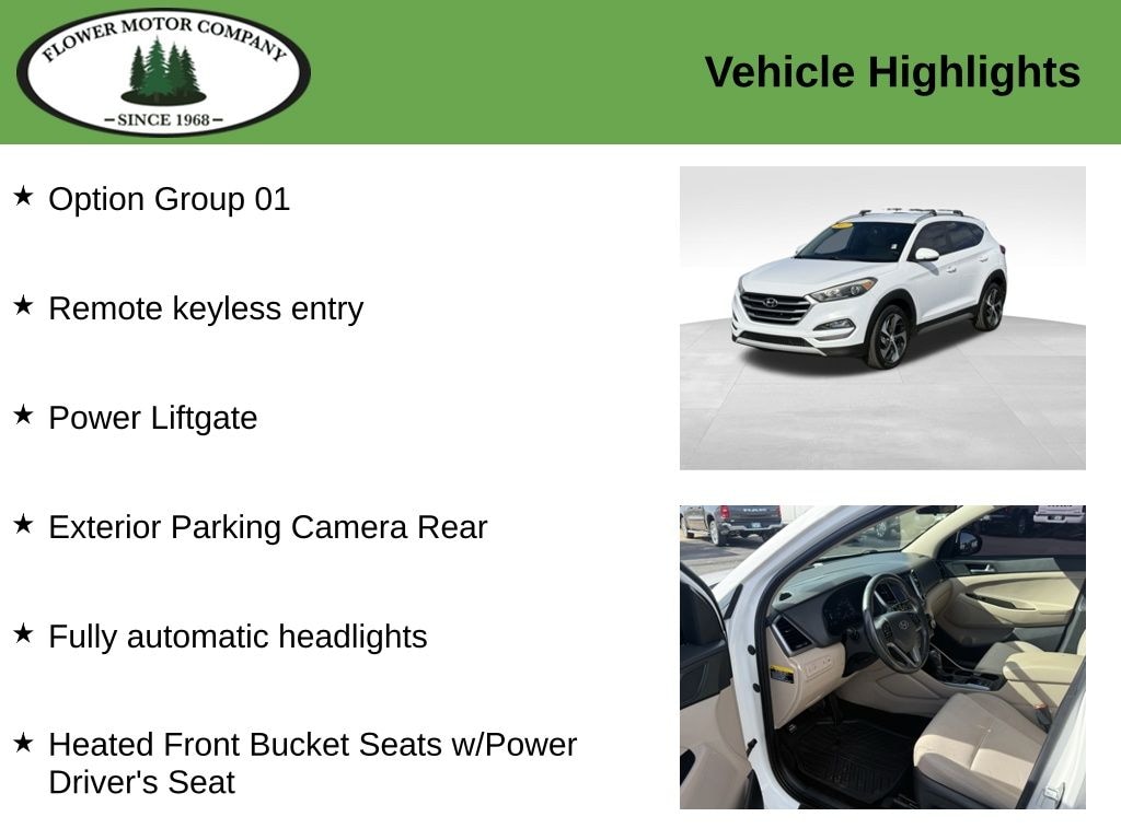 Used 2017 Hyundai Tucson Sport SUV