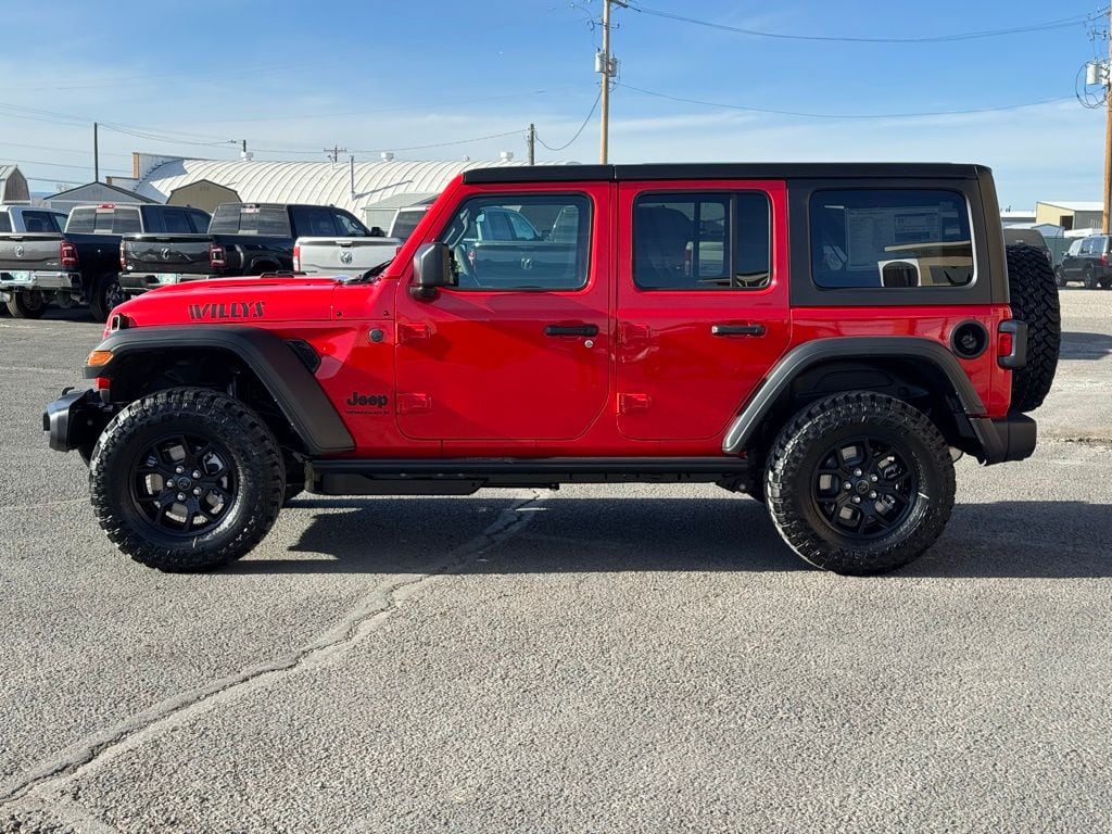 New 2026 Jeep Wrangler 4-DOOR WILLYS Sport Utility