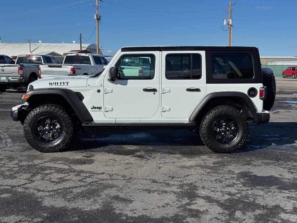 New 2026 Jeep Wrangler 4-DOOR WILLYS Sport Utility