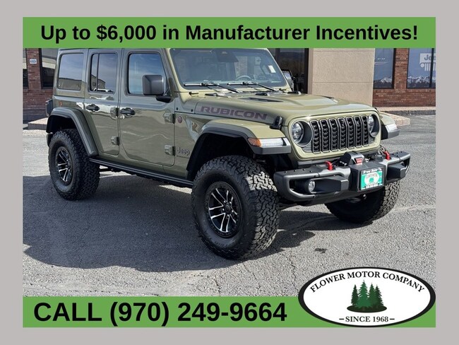 2026 Jeep Wrangler 4-DOOR RUBICON X Sport Utility