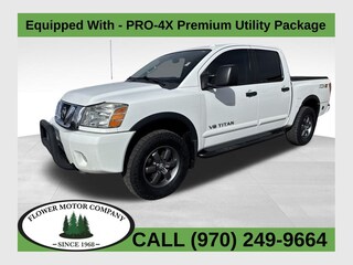 2015 Nissan Titan PRO-4X Truck Crew Cab