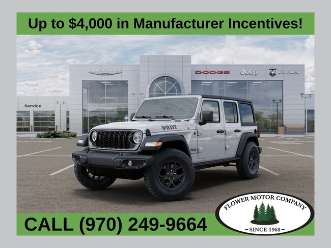 2026 Jeep Wrangler 4-DOOR WILLYS Sport Utility